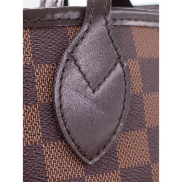 Louis Vuitton Neverfull Pouch Bag Damier Tote - Picture 8 of 8